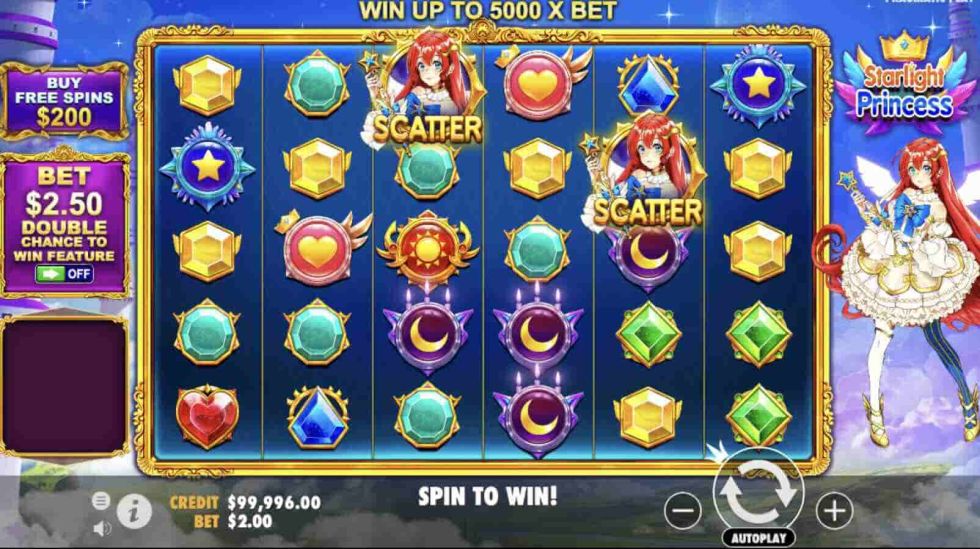 Starlight Princess slot game